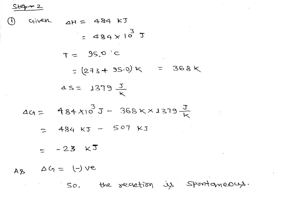 Chemistry homework question answer, step 2, image 1